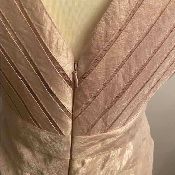 Adrianna Papell size 4 blush colored cocktail dress - Picture 7 of 10